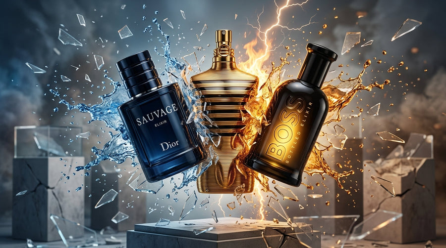 The Battle of Elixir Fragrances